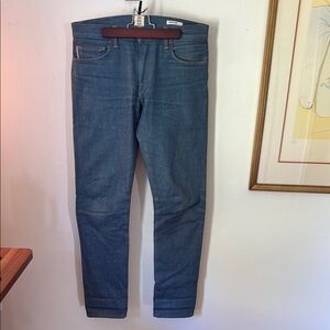 Hiroshi Kato Pen Slim “Old Blue” 14oz Raw Denim Jeans